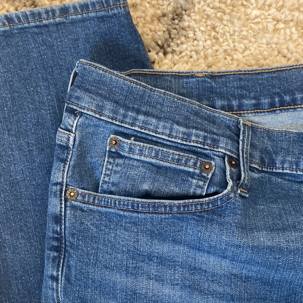 J. Crew Jeans Flex Straight 5-Pockets  Zip Fly Size 38 Waist 30” Length (Inseam)